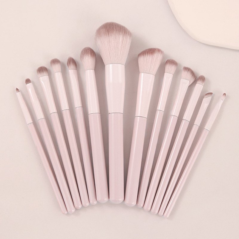13 pieces of Taoyao's same style makeup brush set for beginners, eye shadow, blush, contour and nose shadow, a complete set for beginners