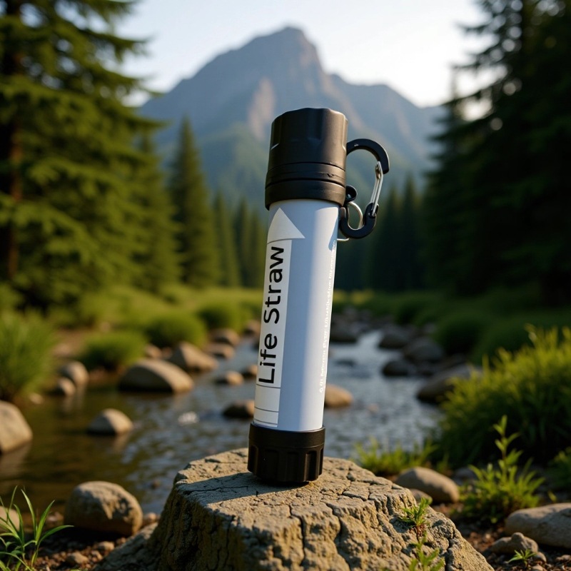 Outdoor portable water purifier filter straw ultrafiltration water purification portable direct drinking filter direct drinking cross-border wholesale