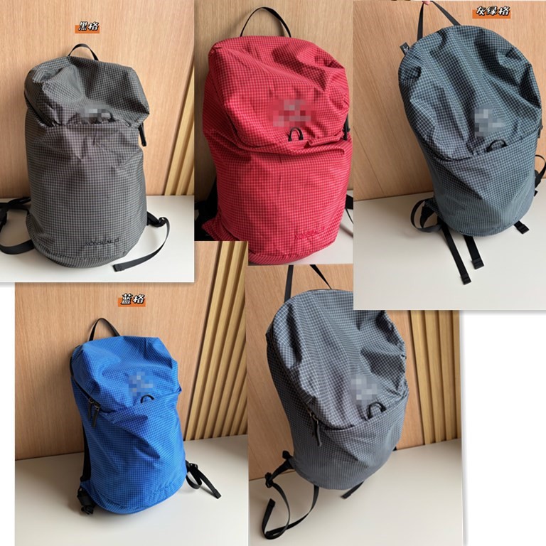 Niao Pingtai!  konseal 15 lightweight and convenient backpack, the same 15L plaid as Niaojia