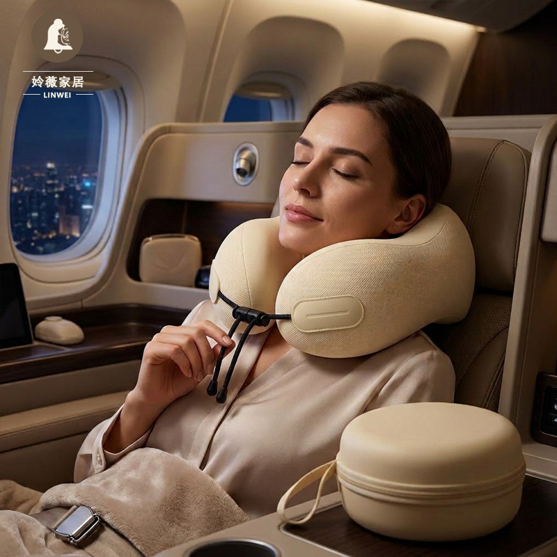 U-shaped pillow neck pillow, portable neck pillow, car, plane, travel, decompression neck pillow, office nap artifact