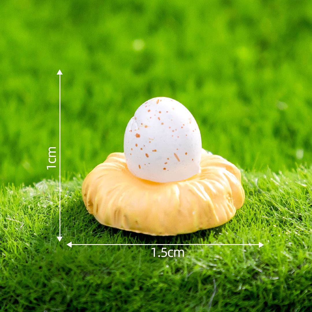 Micro landscape creative cute little rabbit animal gardening landscaping diy decoration accessories mini miniature E18 9