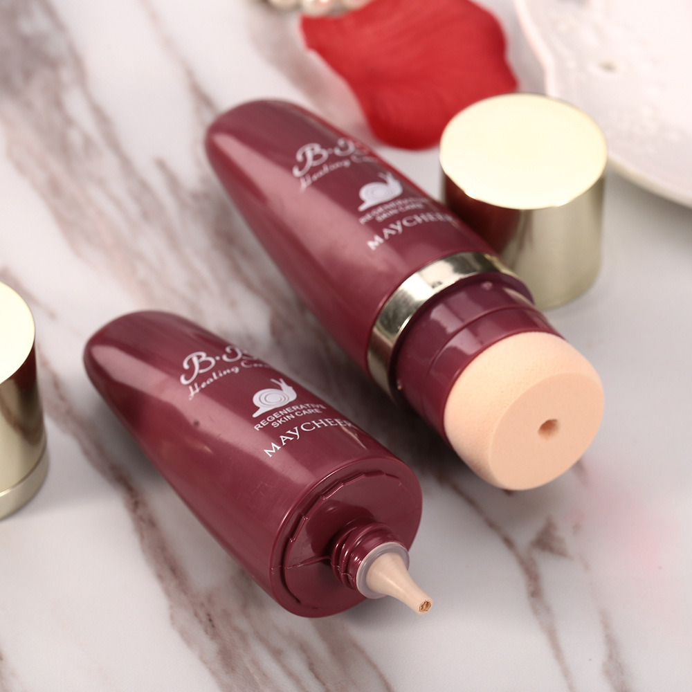 Mercier Snail Multi-effect Air Cushion CC Stick Concealer Moisturizing Oil Control Brightening Skin Color Long-lasting Non-Removing Makeup Foundation BB Cream