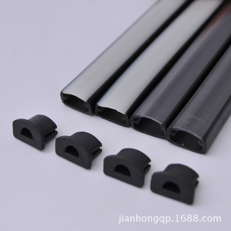 Car chassis light ambient light sleeve LED chassis light strip two-color sleeve PVC soft light strip transparent sleeve