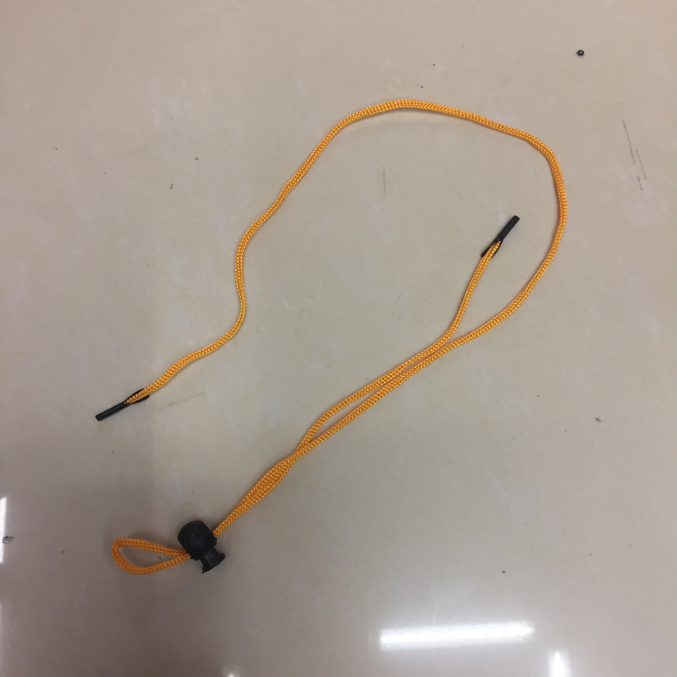 Hat ring, hat hole, hat bowl, hat accessories, rope button, white tie, yellow plastic soft rubber headband 5