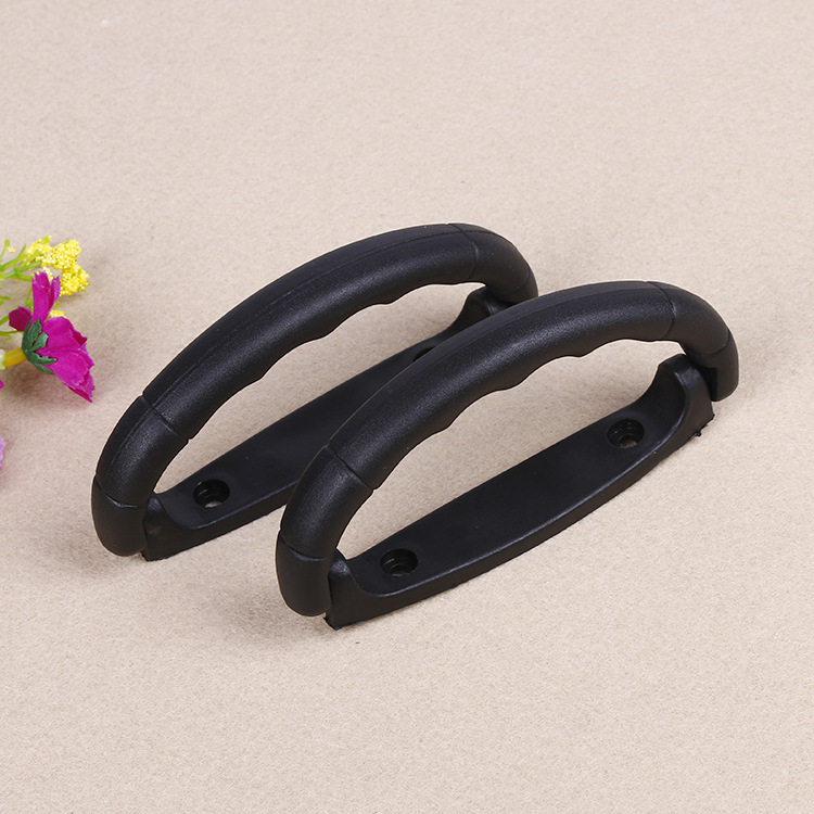 Black suitcase universal handle plastic luggage accessories handle handle suitcase handle storage bag edge