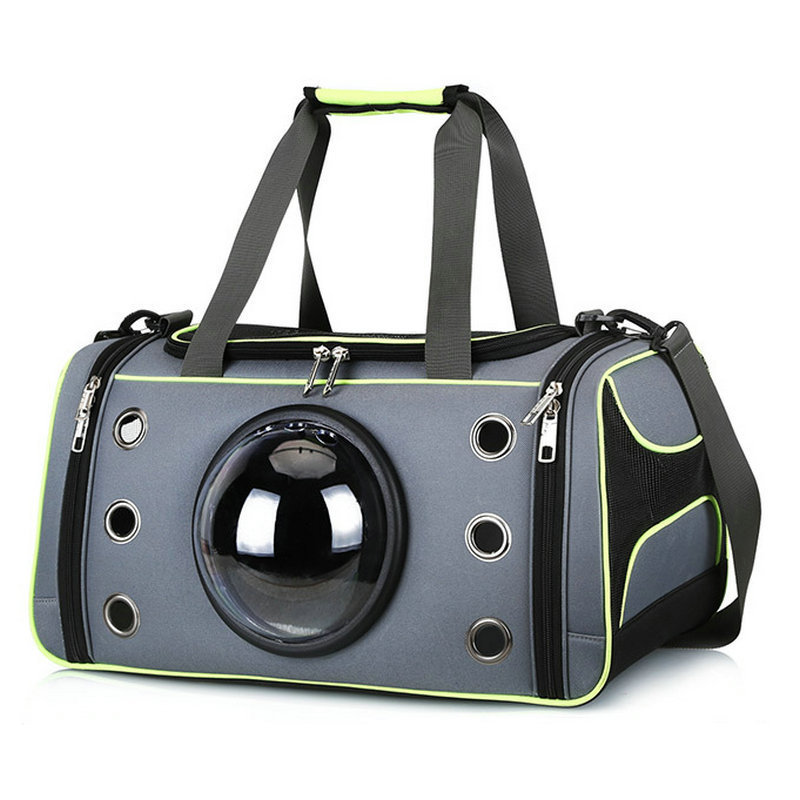 Portable cat bag, multifunctional car pet bag, foldable space capsule pet bag, portable cat backpack for outings, cross-border