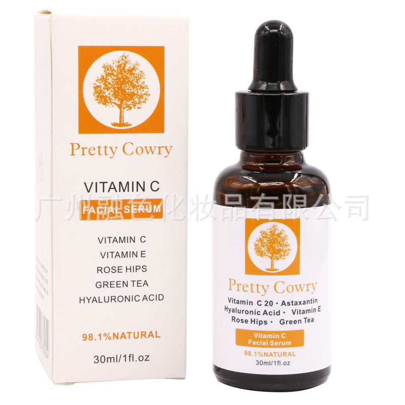 Cross-border Pretty Cowry Hyaluronic Acid VC Original Liquid Moisturizing Facial Essence Amazon ebey