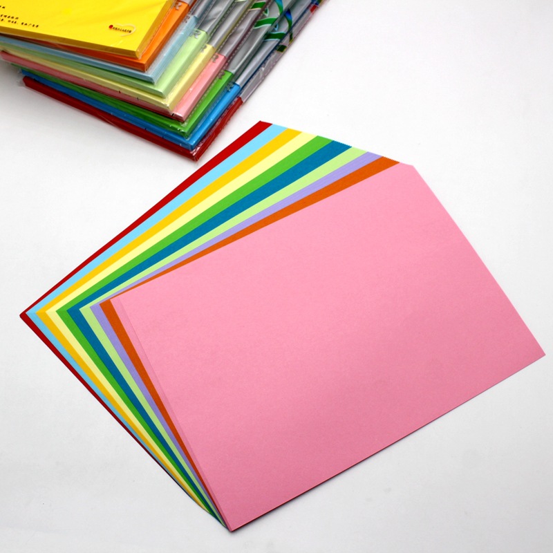 Huiyang A4 color copy paper 70g multi-color computer printing paper 100 sheets/package office printing paper stationery