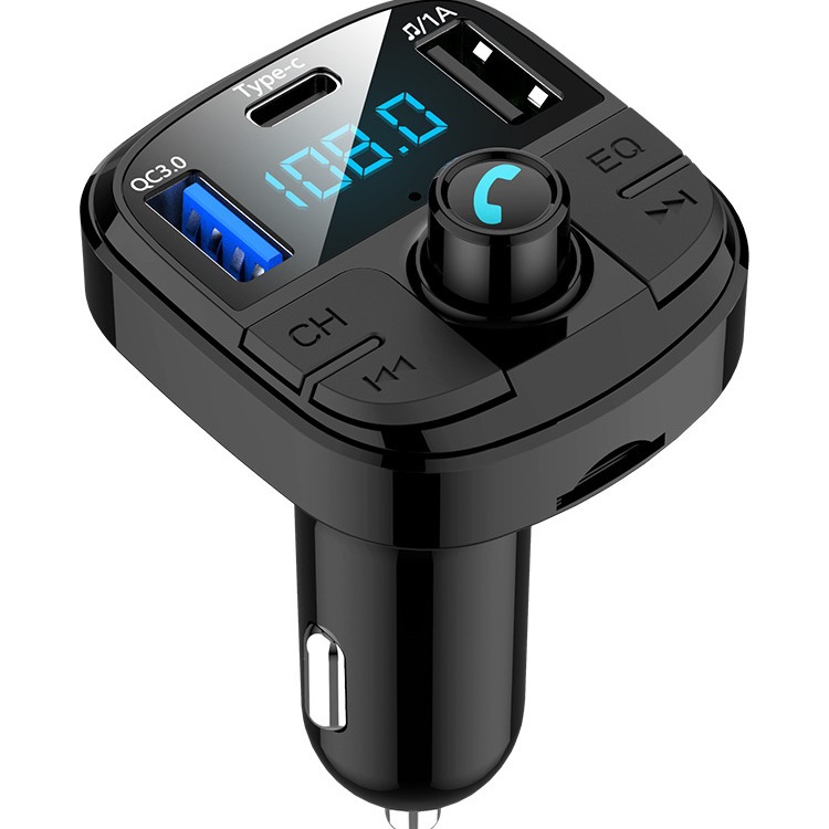 BT29 car MP3 Bluetooth player hands-free fm transmitter receiver car audio compatible U disk cigarette lighter type
