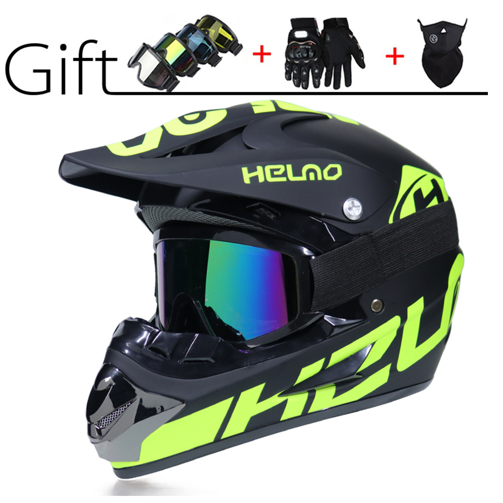Off-road non-motorcycle helmets for men and women, mountain downhill MX motorcycles, trail racing full-face helmets, breathable for all seasons