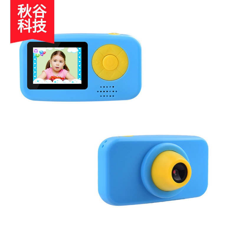 Cross-border digital children's camera small SLR 2.0 inch mini camera cartoon kids toy Christmas gift