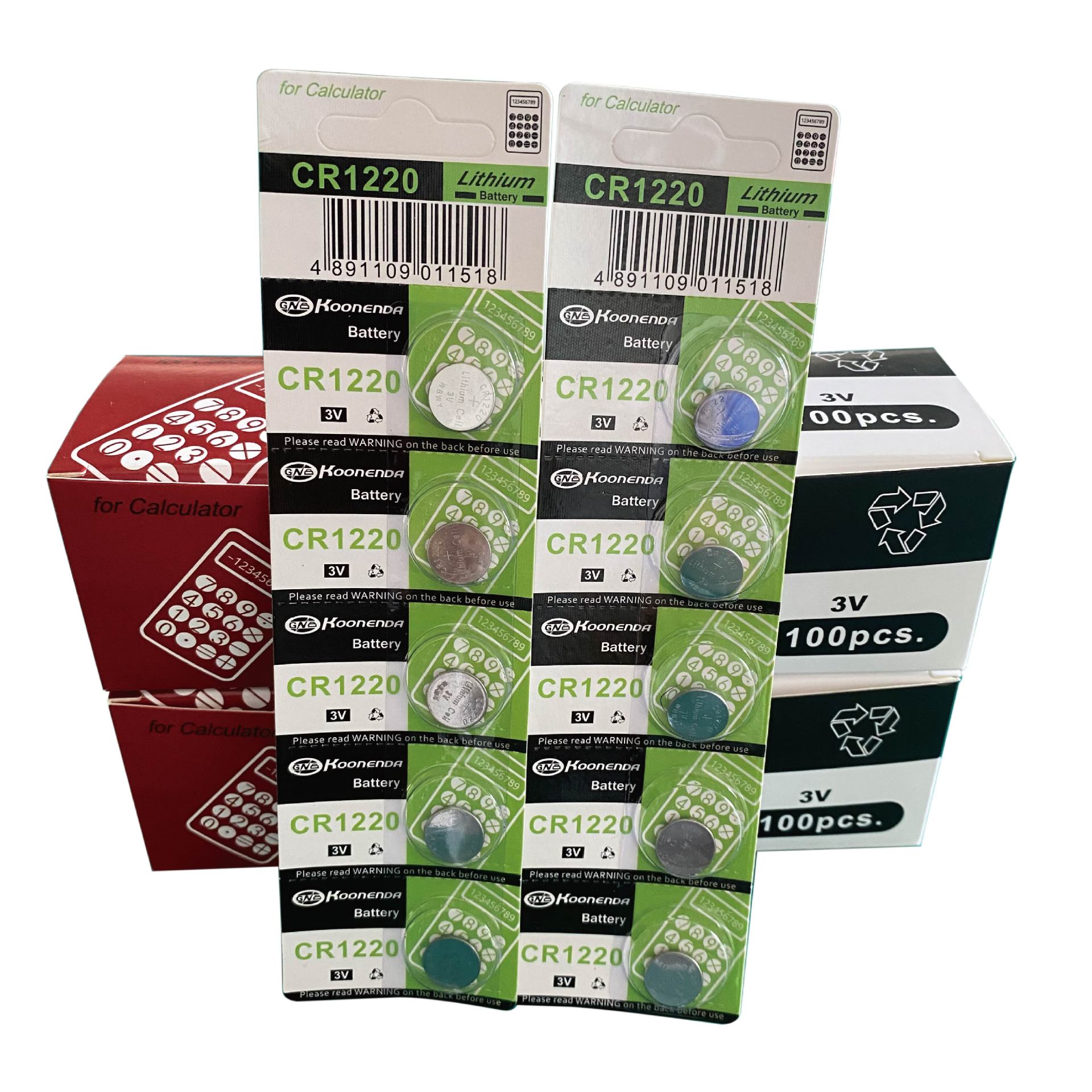 High Energy CR1220 button battery 3V CR1220 battery 1220 3v lithium battery 5