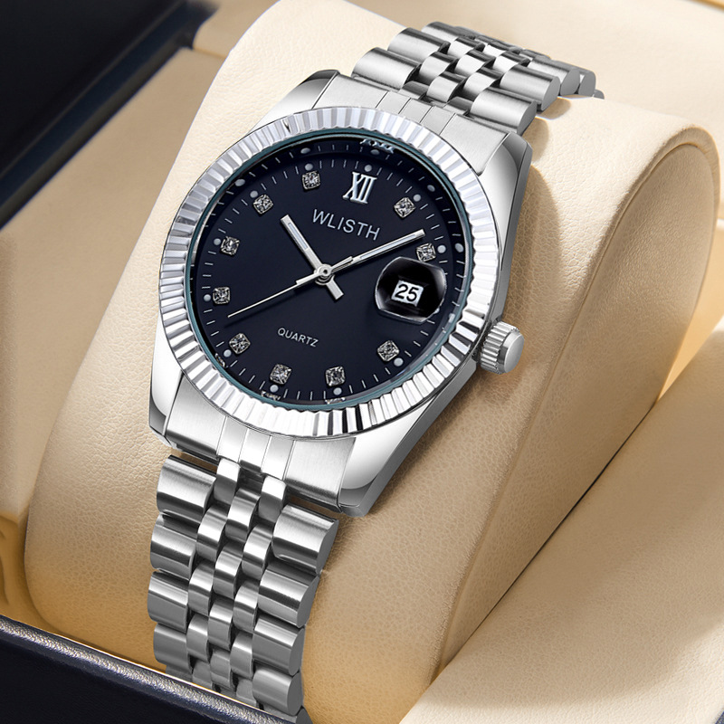 Wallis small and exquisite quartz watch waterproof luminous fashion simple watch couple watch men and women watch