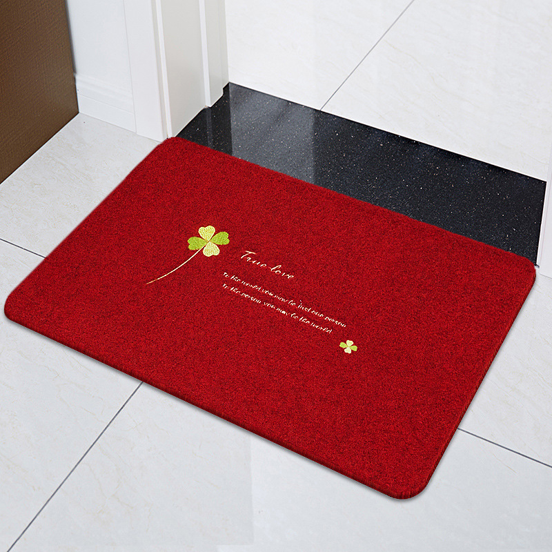 One-piece drop-shipping entrance floor mats, door mats, door outdoor carpets, home kitchen, bathroom, toilet floor mats