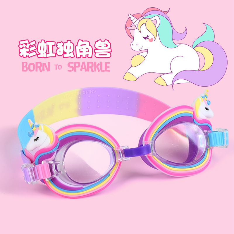 Children 3-16 years old cartoon swimming goggles wholesale children's swimming goggles waterproof anti-fog swimming goggles goggles