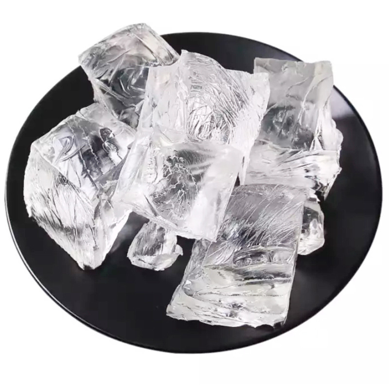 Transparent jelly wax candle DIY handmade candle crystal candle pinch material soft and hard jelly wax