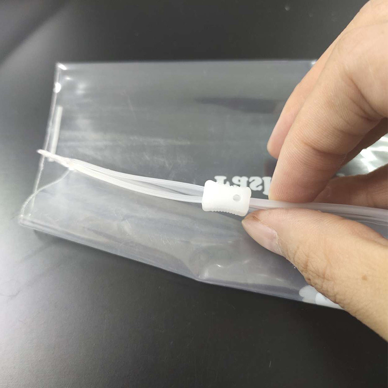 Creative cartoon bird, chicken, daisy flower, translucent frosted ziplock bag, travel portable storage bag, rubber band zipper bag 5