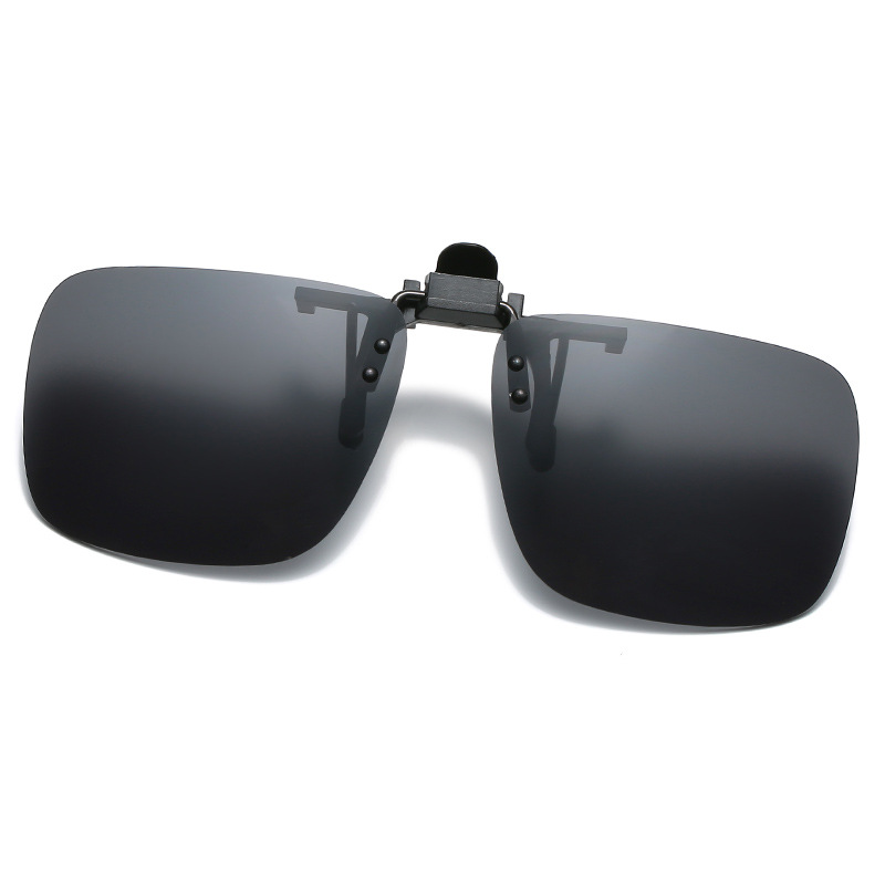 Explosion-proof toad sunglasses clip driver sunglasses night vision goggles can flip up myopia glasses clips