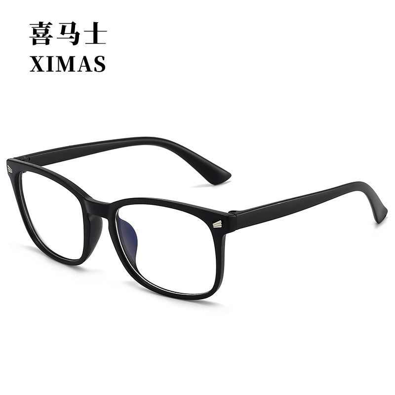 8082 anti-blue light glasses for women, flat glasses, blue light computer goggles, glasses frames, women's square frames 15969