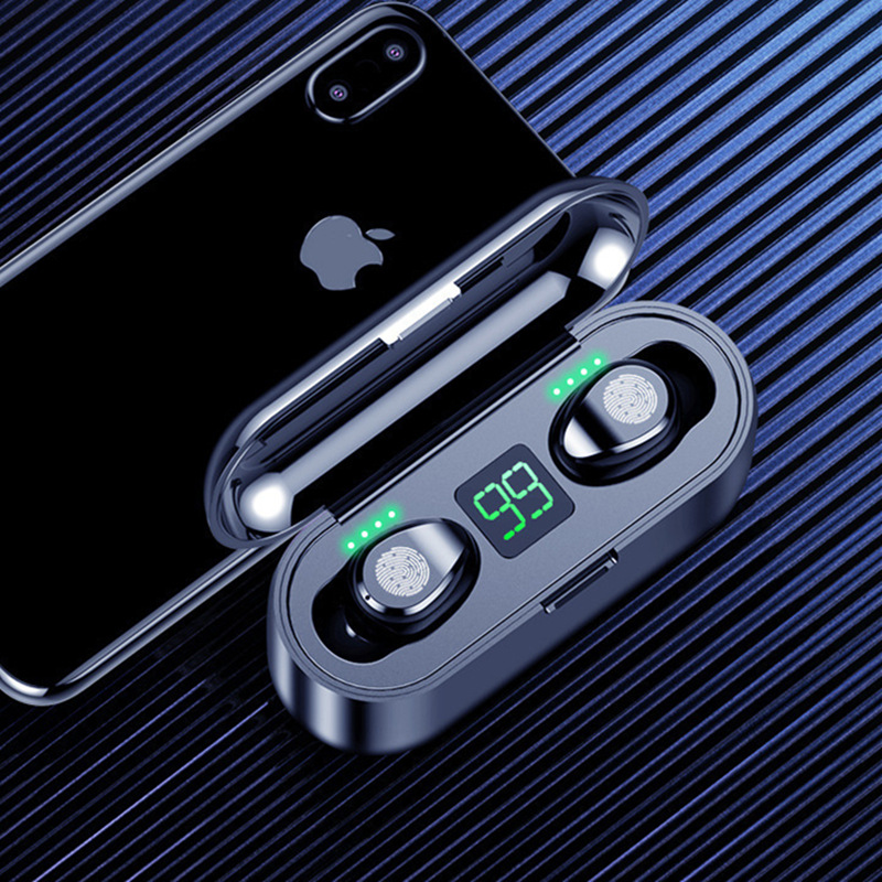 Cross-border F9 Bluetooth headset wireless S90 ultra-long battery life screen noise reduction in-ear electronic product stereo