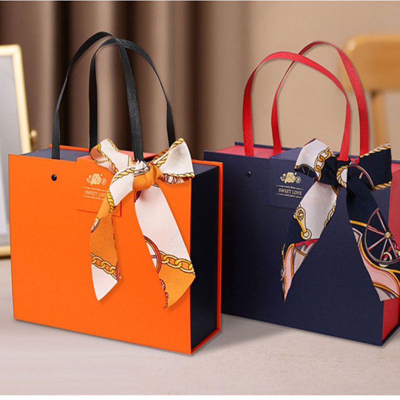 Creative Mother's Day hand-held gift box empty box birthday gift box wedding candy souvenir packaging gift box