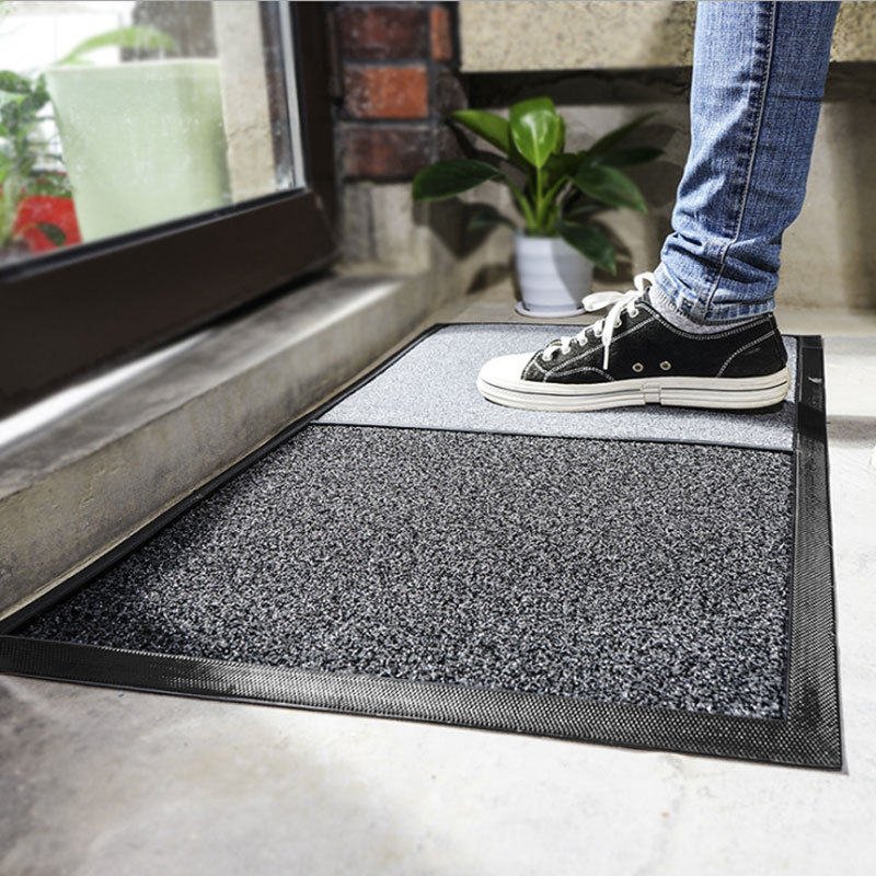 Cross-border entry anti-slip mat entry door home door mat cut velvet mat cross-border floor front door disinfection floor mat