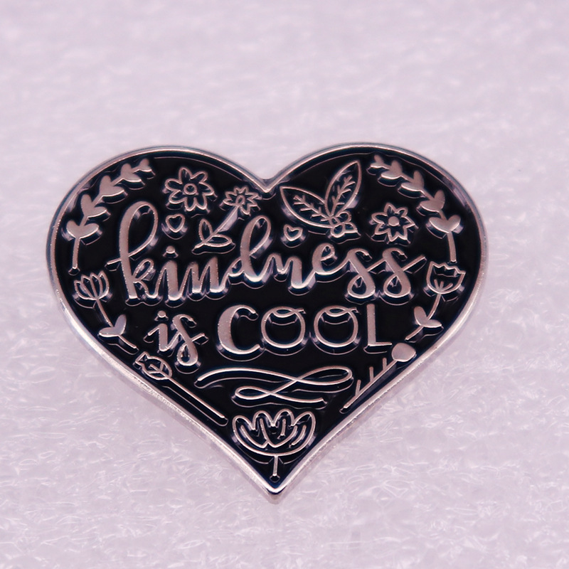 "Kindness is cool"-Love brooch