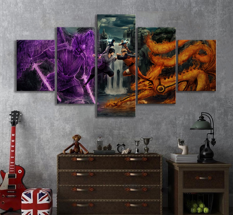 Foreign trade painting animation poster wall art modern children's room Nordic living room sofa bedroom hanging picture core