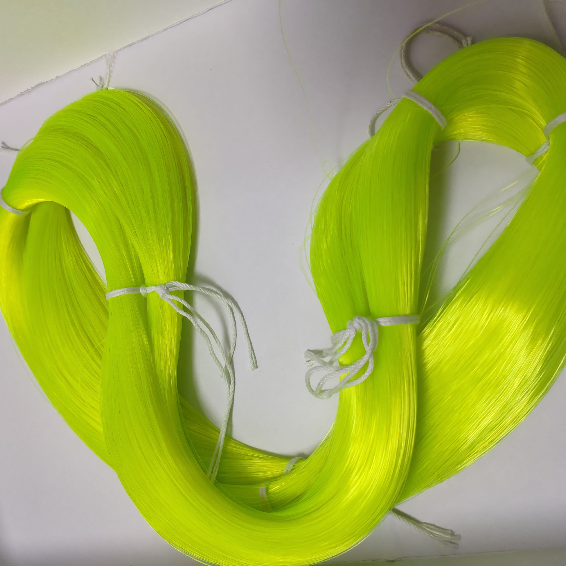 Imported raw material fishing line nylon monofilament plastic thread bulk line fishing net line thin rattan colorful fishing line braided jewelry 1