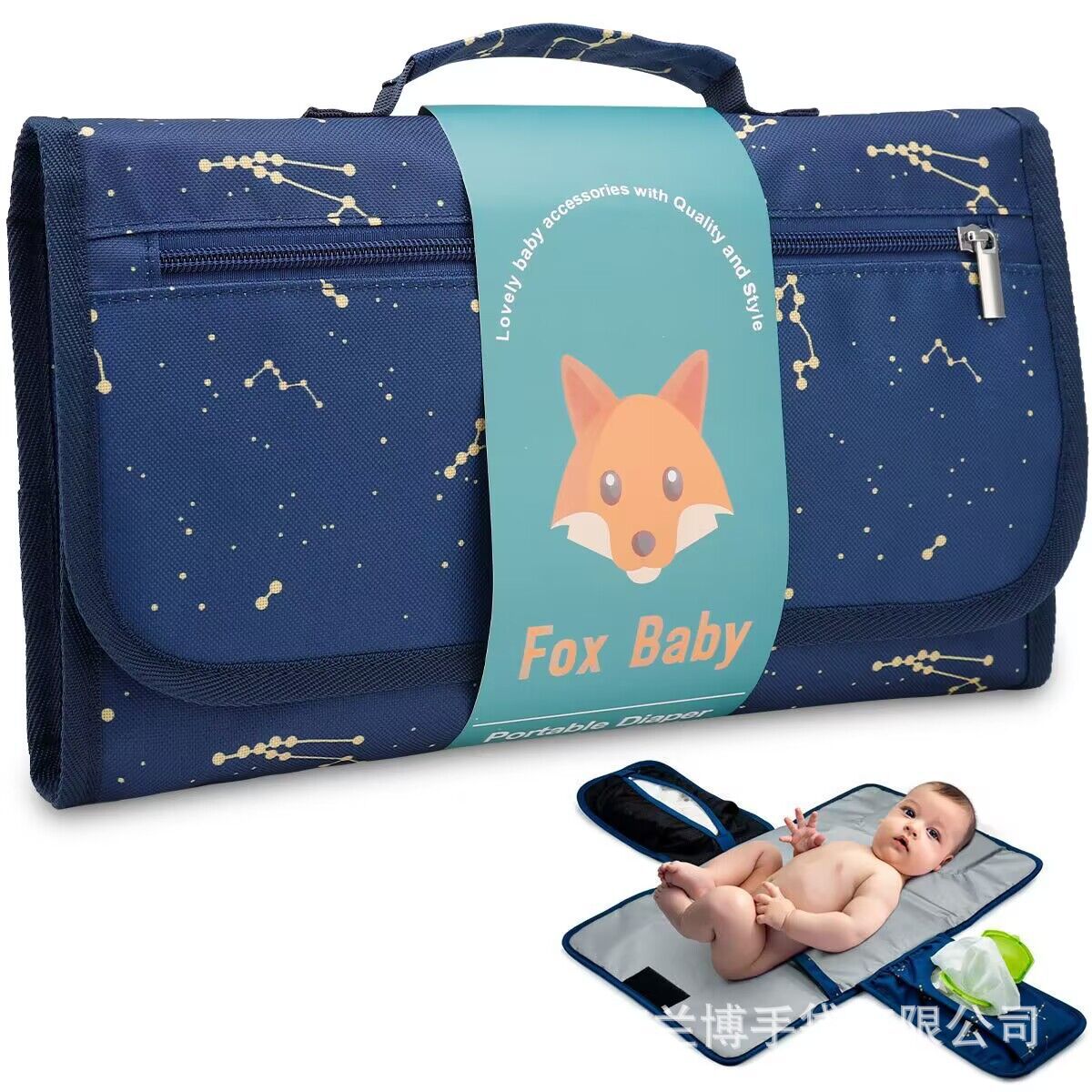 Portable baby changing pad bag multifunctional baby changing table waterproof baby mommy mother and baby bag supplies
