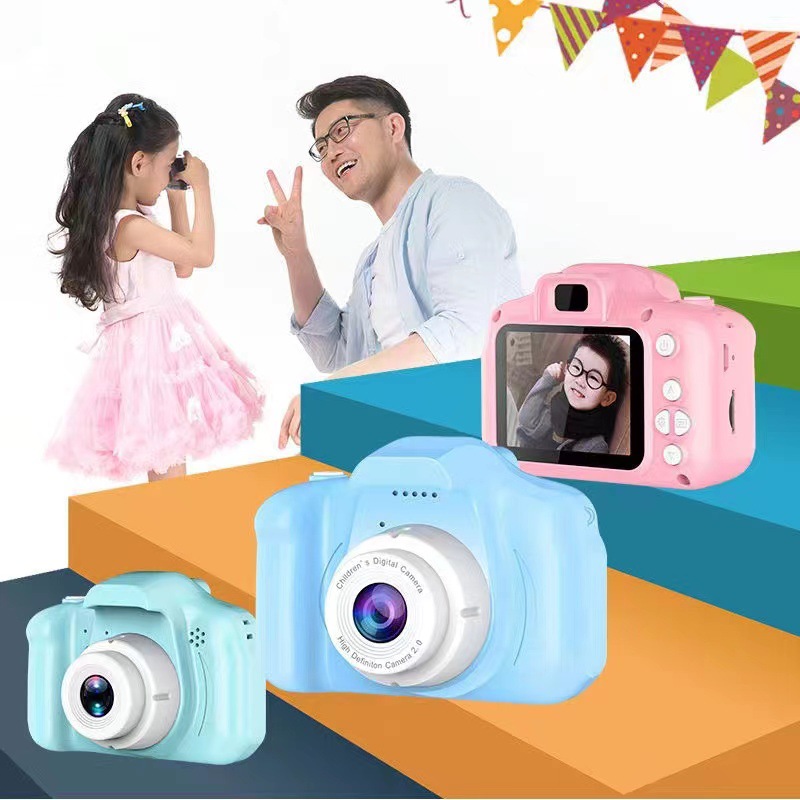 Manufacturer wholesale X2 HD mini digital camera that can take photos and videos, small SLR, gift toys, children's camera