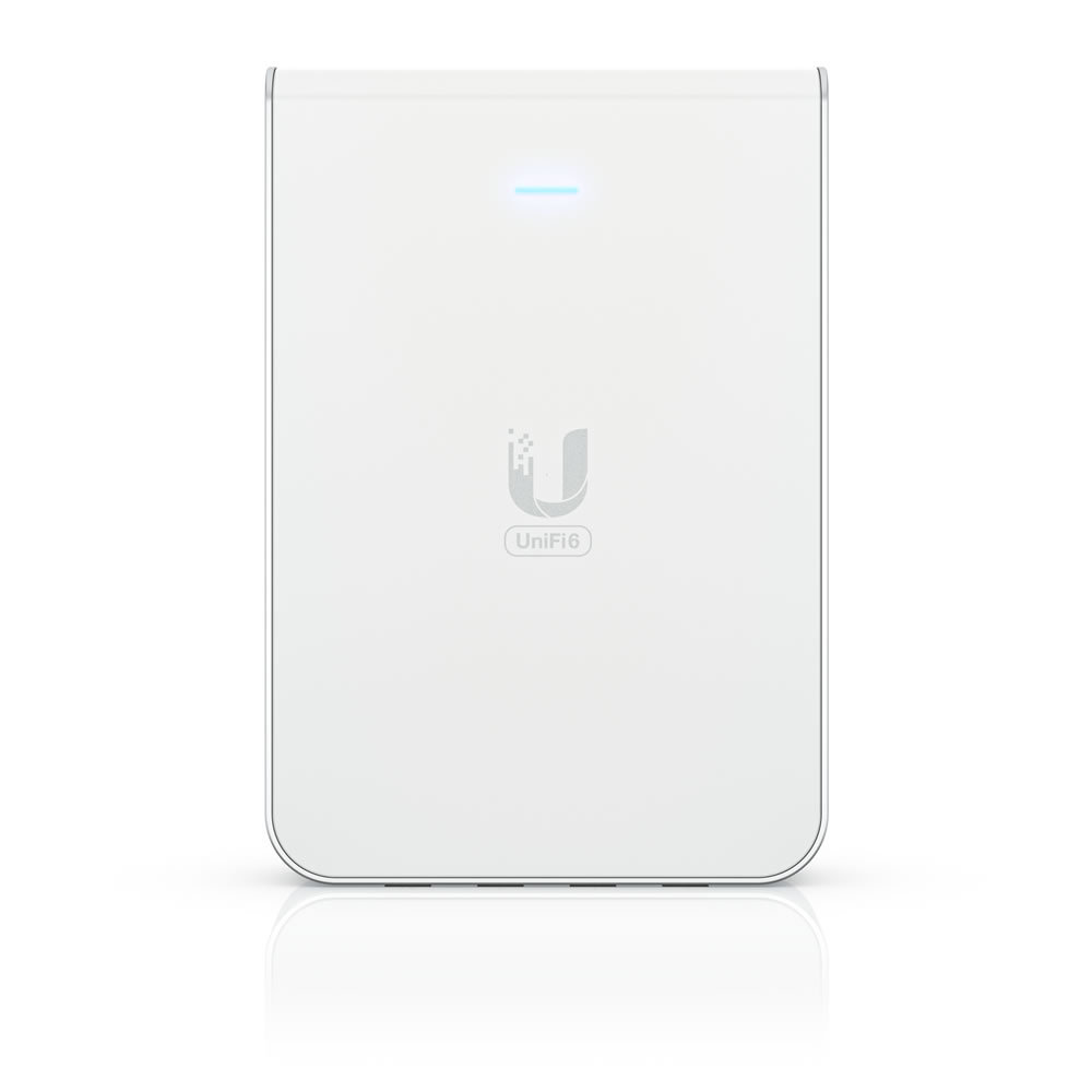 UBNT U6-IW UniFi dual-band Wi-Fi6 Gigabit in-wall wireless AP indoor access point
