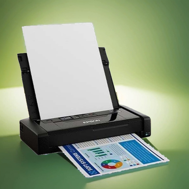 WF-110 A4 color portable printer WIFI built-in battery USB powered