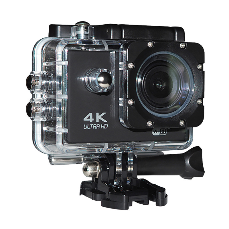 4K 30m Waterproof WIFI Sports DV Camera F600 Portable Video Camera 2 Inch Motorcycle Recorder GoPro
