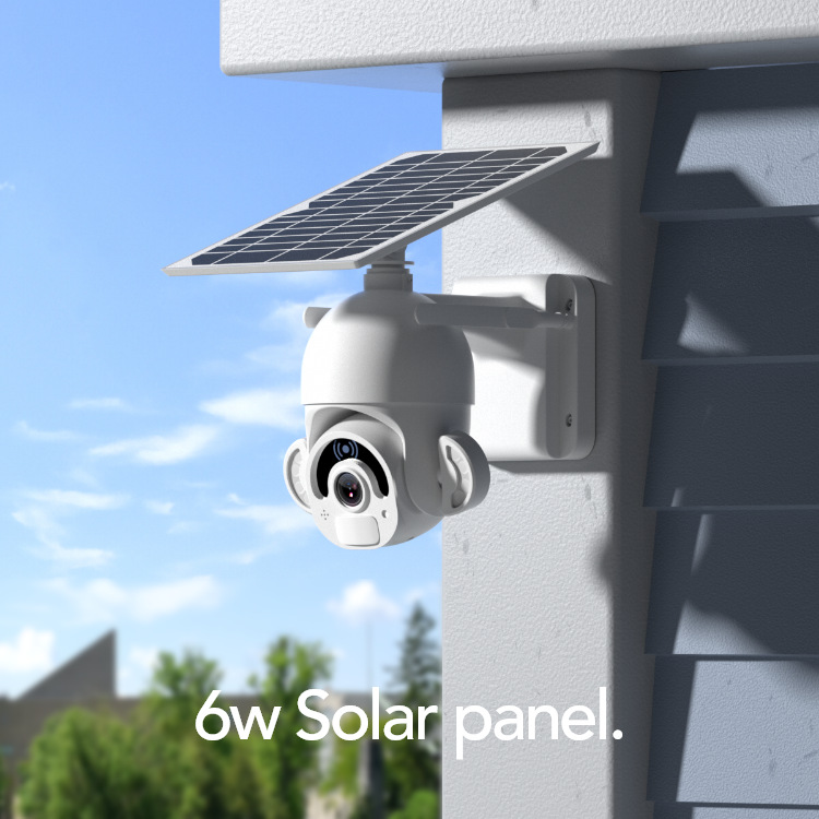 4MP Tuya Smart Wireless Monitoring Security 4G Wifi CCTV Network Solar Camera 4g