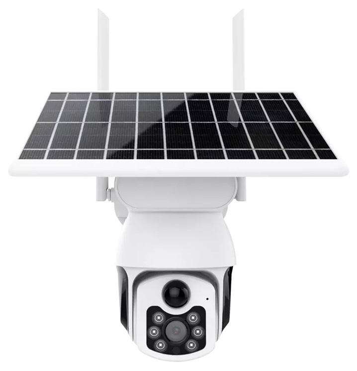 3MP CCTV security waterproof outdoor PTZ CCTV solar camera 4g