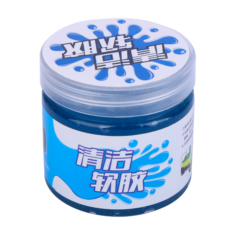 New crystal cleaning glue car air outlet dust cleaning soft glue computer keyboard room gap cleaning mud 6