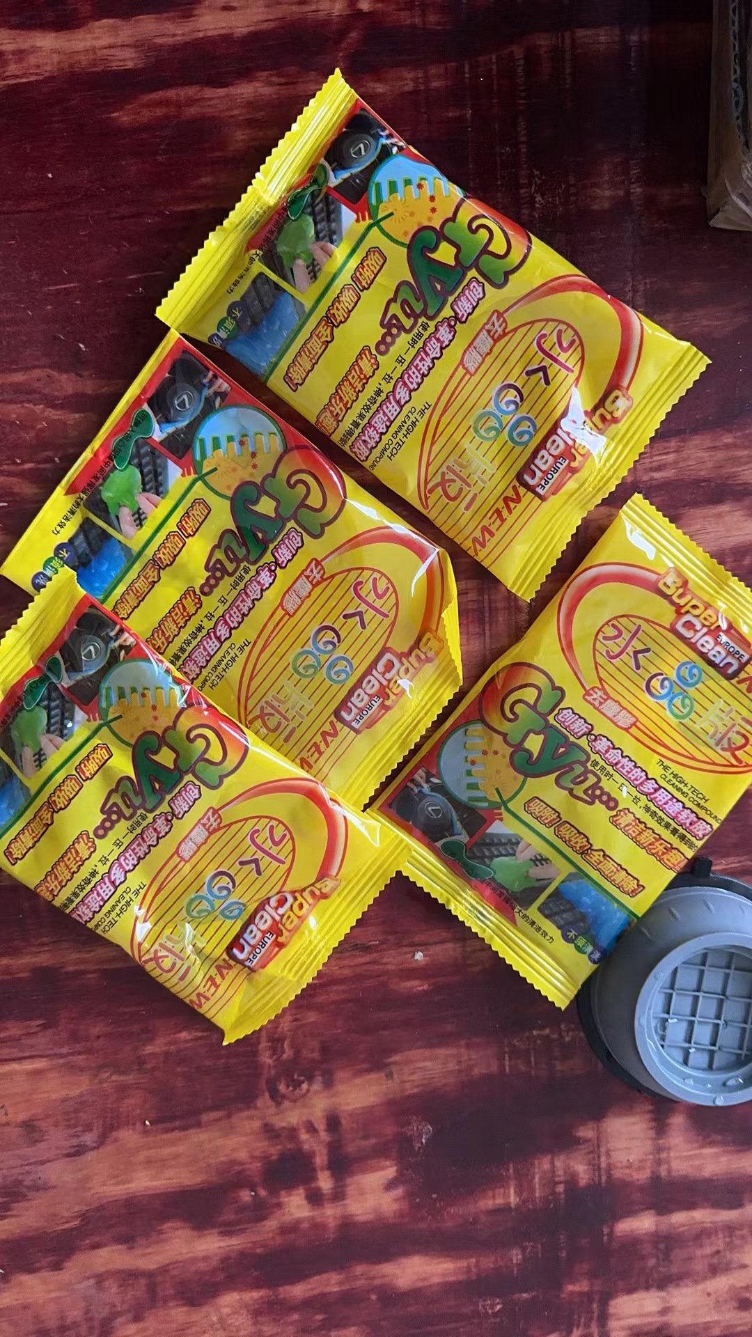 New crystal cleaning glue car air outlet dust cleaning soft glue computer keyboard room gap cleaning mud 7