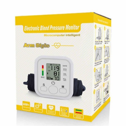 Cross-border voice electronic arm blood pressure monitor home blood pressure meter high precision blood pressure monitor foreign trade blood pressure machine Chinese and English