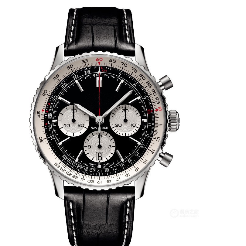 2023 foreign trade cross-border new men's business quartz 6-pin full-function belt watch manufacturer can supply one piece