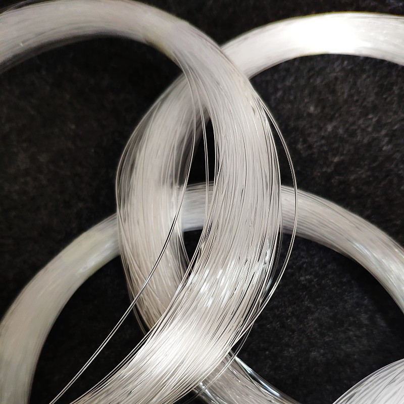 High-quality crystal transparent nylon line sea fishing and rock fishing main line sub-line large super strong tension fishing line 100 meters fishing line