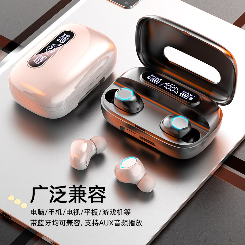 Cross-border new M22 Bluetooth headset TWS in-ear digital long battery life high quality Huaqiangbei wholesale