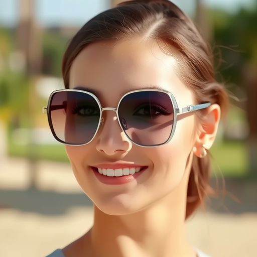 Internet celebrity street style polarized sunglasses for women, fashion trend, starlight flash sunshade glasses, outdoor travel sunglasses 8193