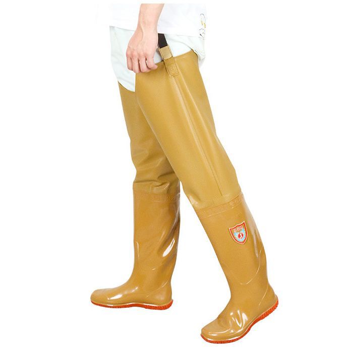 Waterproof waders, rice planting shoes, high water boots, rain boots, long water shoes and socks for paddy fields, insect-proof men's and women's wading fork pants