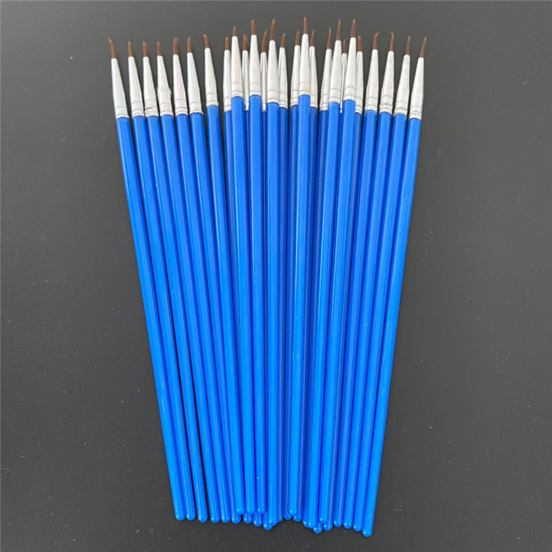 Children's acrylic paint 12-color set 6 conjoined kindergarten students art painting graffiti DIY gypsum paint strips 10