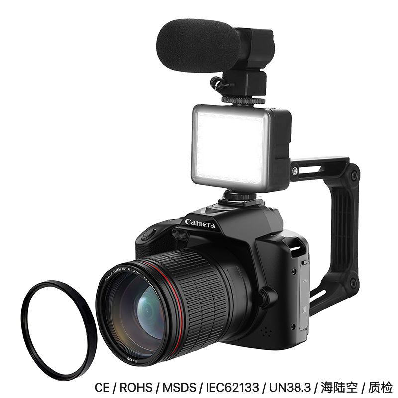 Cross-border new 4K high-definition 64 million pixel D5 micro-SLR digital camera wifi retro selfie camera