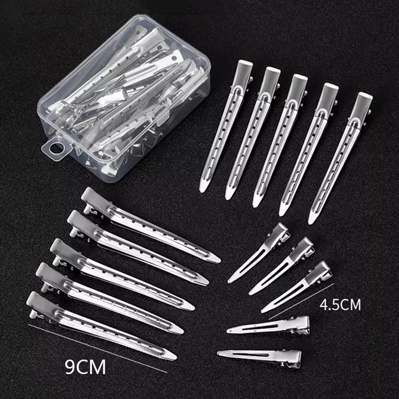 4.5 styling hairdressing duckbill clip hand-push corrugated clip partition clip hairpin hair root fluffy clip positioning clip for perming and dyeing hair 2