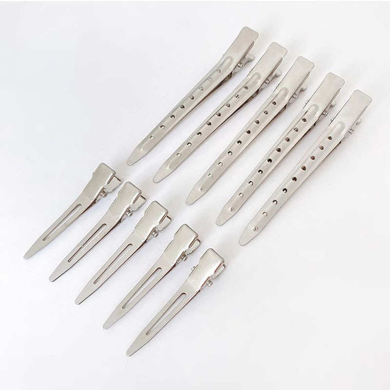 4.5 styling hairdressing duckbill clip hand-push corrugated clip partition clip hairpin hair root fluffy clip positioning clip for perming and dyeing hair 5