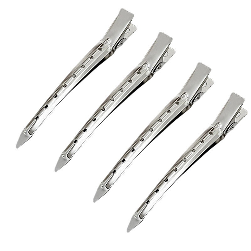 4.5 styling hairdressing duckbill clip hand-push corrugated clip partition clip hairpin hair root fluffy clip positioning clip for perming and dyeing hair 6