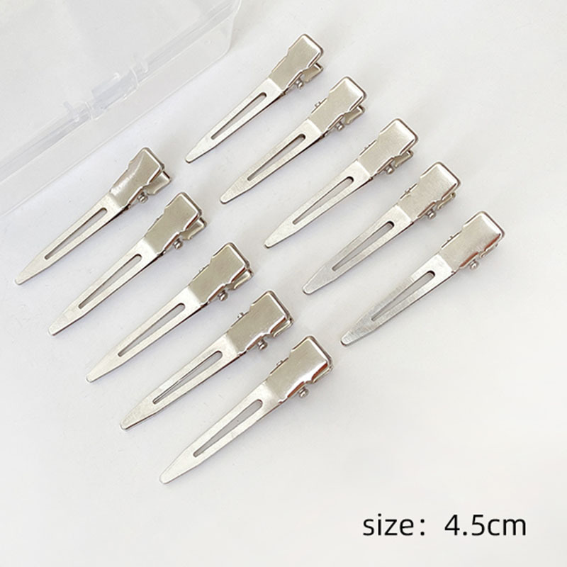 4.5 styling hairdressing duckbill clip hand-push corrugated clip partition clip hairpin hair root fluffy clip positioning clip for perming and dyeing hair 8